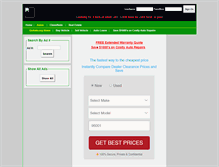 Tablet Screenshot of goauto.org